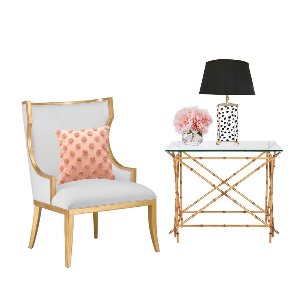 Luxury Home | Boho Chic Blush Pink Tufted Polka Dot Throw Pillow Cover - Picture 6 of 9